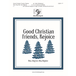 Good Christian Friends, Rejoice - 3-5 octaves