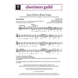 Jesus Christ Is Risen Today (Choral Score)