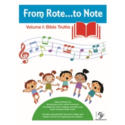 From Rote...to Note Vol. 1 (Reproducible)