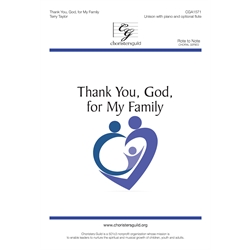 Thank You, God, for My Family (Digital Download Accompaniment Track)