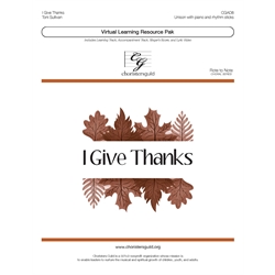 I Give Thanks (Digital Download Pak) - Unison