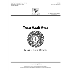 Yesu Azali Awa Reproducible Percussion Parts