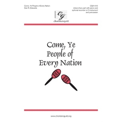 Come, Ye People of Every Nation (Digital Download Accompaniment Track)