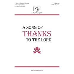 A Song of Thanks to the Lord (Digital Download Accompaniment Track)