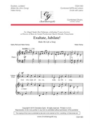 Exultate, Jubilate! (Digital Download Accompaniment Track)