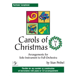 Carols of Christmas, Set 1 (Digital) - Baritone Saxophone  