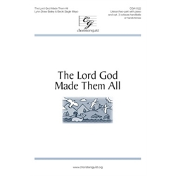 The Lord God Made Them All (Digital Download Accompaniment Track)