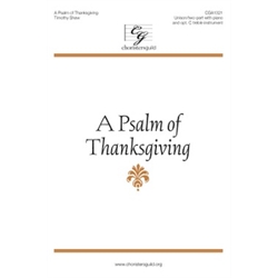 A Psalm of Thanksgiving (Digital Download Accompaniment Track)