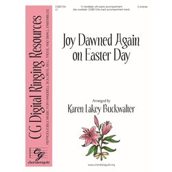 Joy Dawned Again on Easter Day - Digital Accompaniment Track