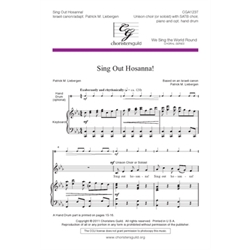 Sing Out Hosanna! (Digital Download Accompaniment Track)