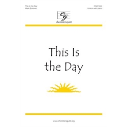 This Is the Day (Digital Download Accompaniment Track)