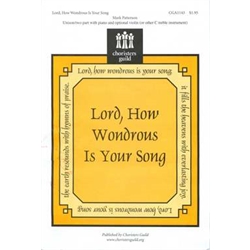 Lord, How Wondrous Is Your Song (Digital Download Accompaniment Track)