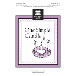 One Simple Candle (Digital Download Accompaniment Track)