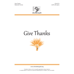 Give Thanks - SATB