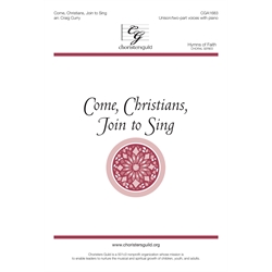 Come, Christians, Join to Sing - Unison/Two-part