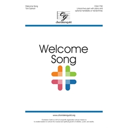 Welcome Song - Unison/two-part