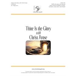 Thine Is the Glory (with Christ Arose) - Full Score and Reproducible 