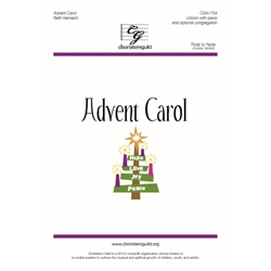 Advent Carol - Unison