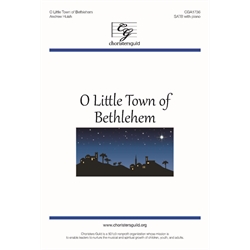 O Little Town of Bethlehem - SATB