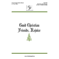 Good Christian Friends, Rejoice (Accompaniment Track)