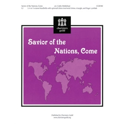 Savior of the Nations, Come (3, 4 or 5 octaves)