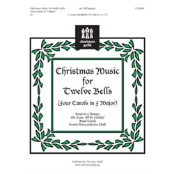 Christmas Music for Twelve Bells (Four Carols in F Major) - 3 octaves