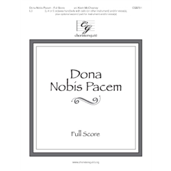 Dona Nobis Pacem (Full Score) - 3-5 octaves