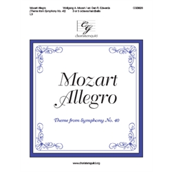 Mozart Allegro (Theme from Symphony No. 40)