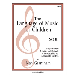 The Language of Music for Children, Set III Book