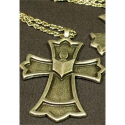 Pewter Choir Cross