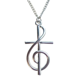 Treble Clef Cross