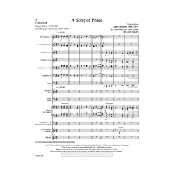 A Song of Peace (Brass and Percussion Score and Parts)