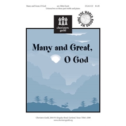 Many and Great, O God