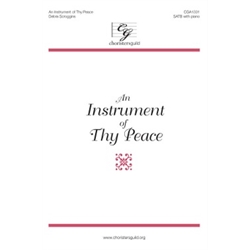 An Instrument of Thy Peace (SATB)