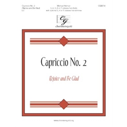 Capriccio No. 2 (Rejoice and Be Glad) - 3-5 octaves