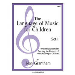 The Language of Music for Children Set I Book