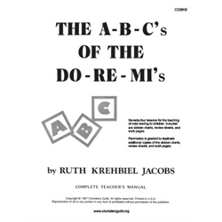 The A-B-C's of the Do-Re-Mi's