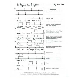 A Rhyme for Rhythm and A Rhythmic Posture Chant