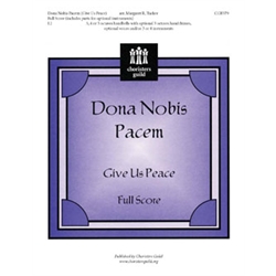 Dona Nobis Pacem (Full Score, includes instrumental parts) - 3-5 octaves