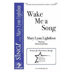 Wake Me a Song (SATB)