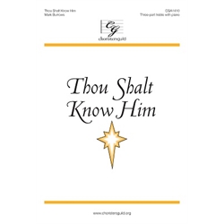 Thou Shalt Know Him (Accompaniment Track)