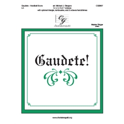 Gaudete! - Handbell Score