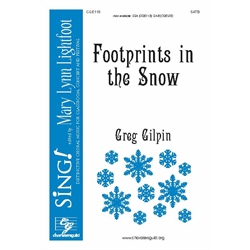 Footprints in the Snow (SATB)