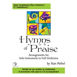 Hymns of Praise - Tenor Saxophone(s)/Bass Clarinet(s)/TC Euphonium(s)