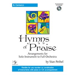 Hymns of Praise - Bb Clarinet(s) (with CD)