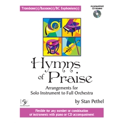 Hymns of Praise - Trombone(s)/Bassoon(s)/BC Euphonium(s) (with CD)