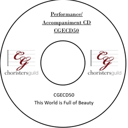 This World Is Full of Beauty (Performance/Accompaniment CD) 