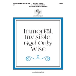 Immortal, Invisible, God Only Wise (3, 4 or 5  octaves)