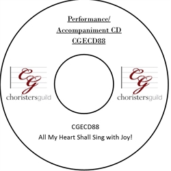 All My Heart Shall Sing with Joy! (Performance/Accompaniment CD)