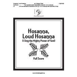 Hosanna, Loud Hosanna - Full Score 